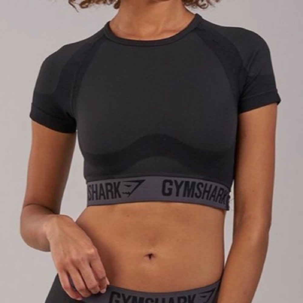 Flex crop top gymshark